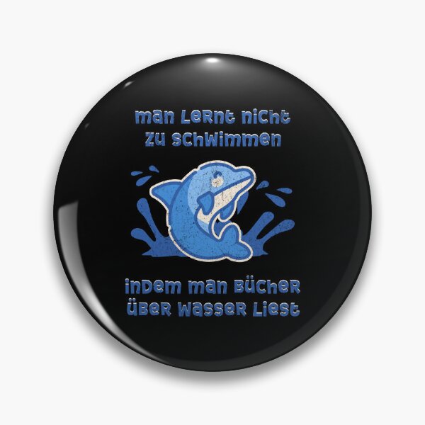 Artikelvorschau, Man lernt nicht zu schwimmen indem man Bücher über Wasser liest entworfen und verkauft von Pflugart.