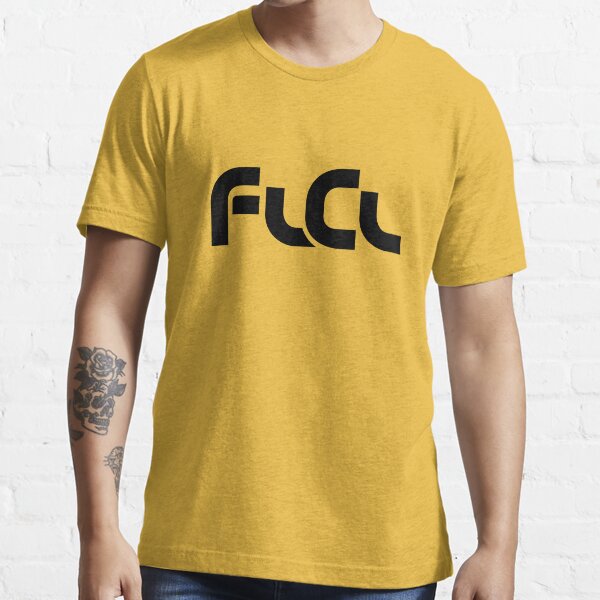 90s フリクリ Fooly Cooly Tシャツ XLサイズ イエロー