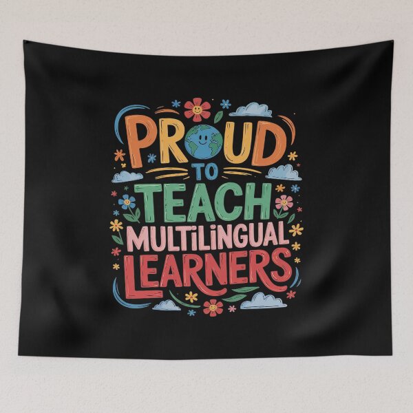 Item preview, Proud To Teach Multilingual Learner ESL English Teacher designed and sold by Nekusa.