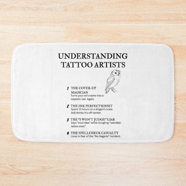 Item preview, Understanding Tattoo Artists – Funny Ink Life Definitions designed and sold by PsyFlow35.