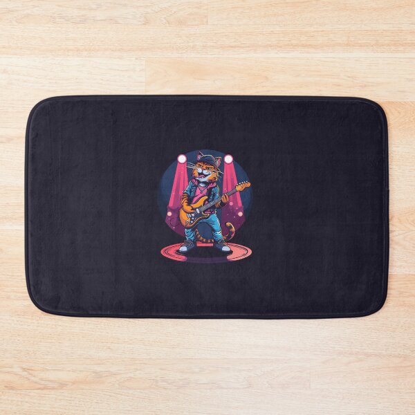 Item preview, Cool Rockstar Cat on Stage designed and sold by Line-Creations.