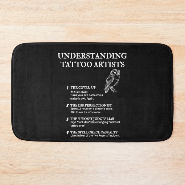 Item preview, Understanding Tattoo Artists – Funny Ink Life Definitions – Black designed and sold by PsyFlow35.