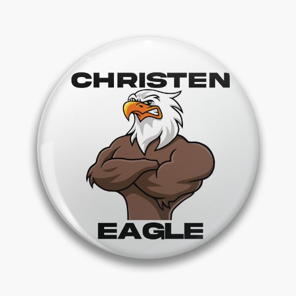 Item preview, Copy of Christen Eagle cartoon Patriotic Design designed and sold by JacoBeatzShop.