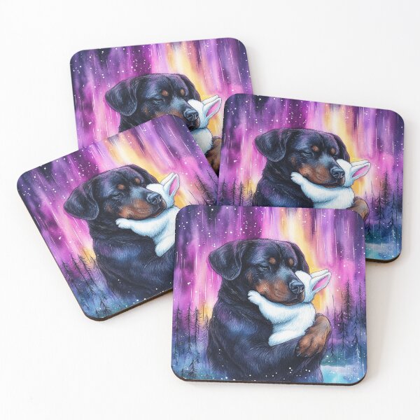 Item preview,  Rottweiler Bunny Hug designed and sold by Nocturne  Paws.