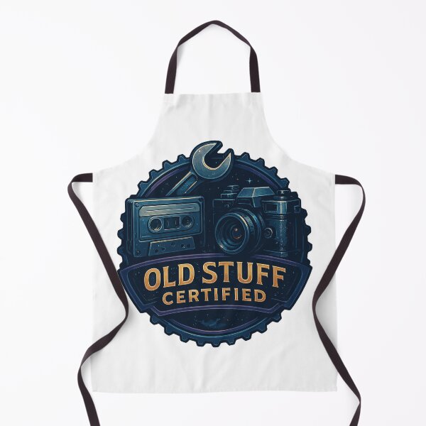 Item preview, Antiquing Old Stuff Certified Retro Kamera designed and sold by LuminOrb.