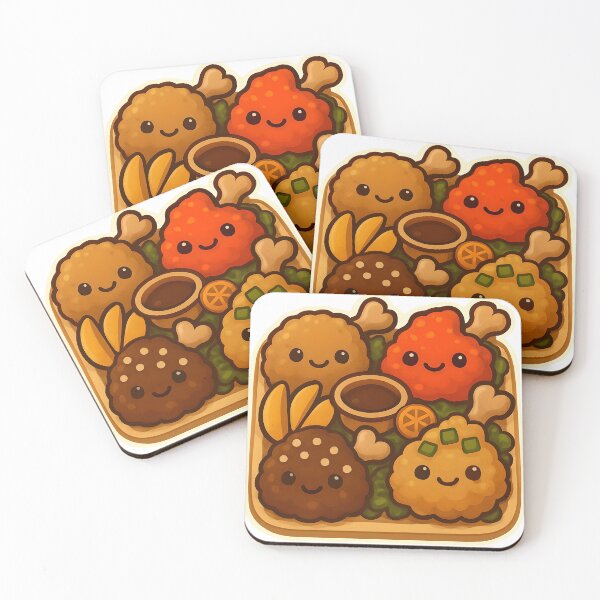 Item preview, Korean Fried Chicken Kawaii – Cute illustration for K-Food & Street Food fans designed and sold by Hallyu Bubble.