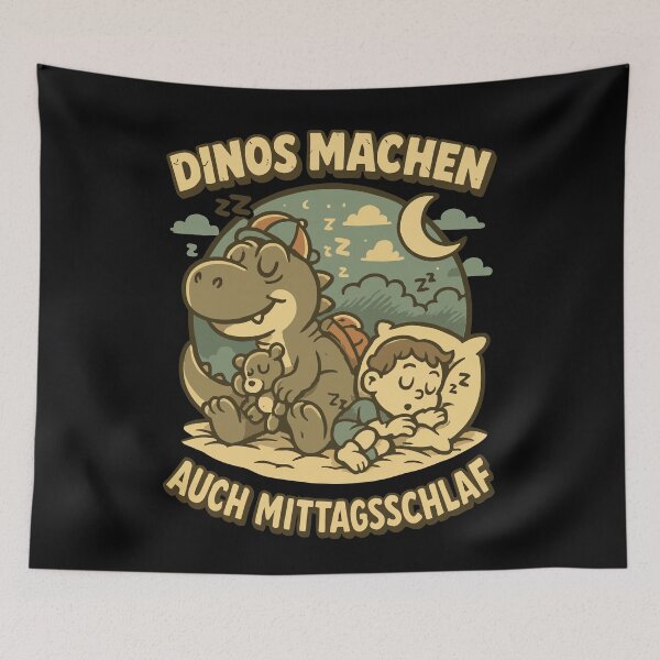 Item preview, Dinos Also Take A Nap Kindergarten T-rex designed and sold by LuminOrb.