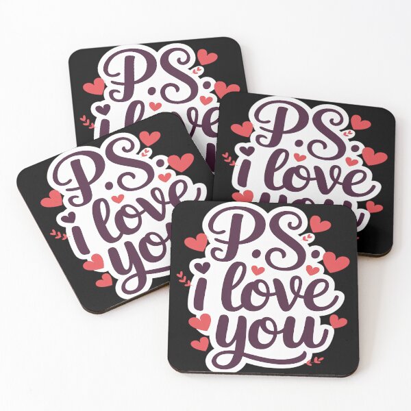 Item preview, PS I Love You Day Day Purple Heart designed and sold by Nekusa.