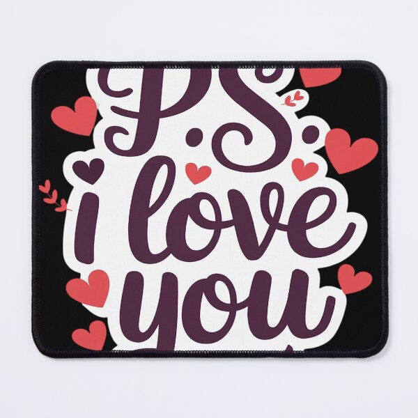 Item preview, PS I Love You Day Day Purple Heart designed and sold by Nekusa.