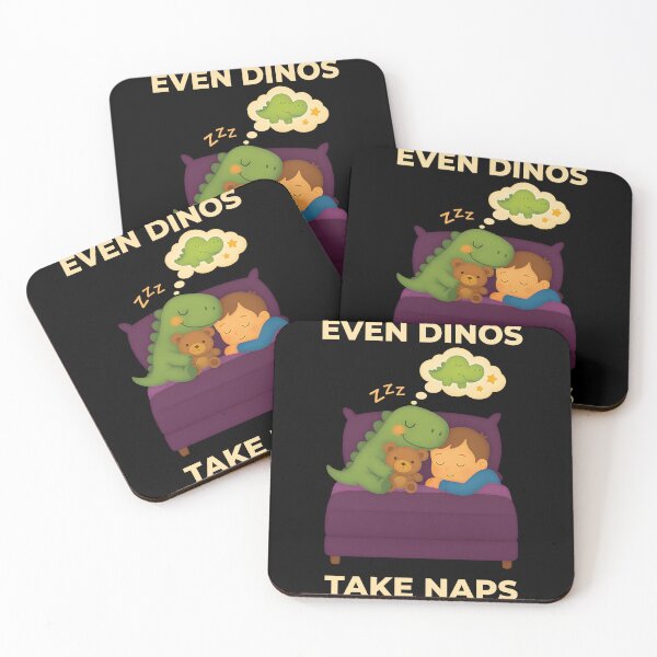 Item preview, Even Dinos Take Naps Dinosaur Lovers designed and sold by LuminOrb.