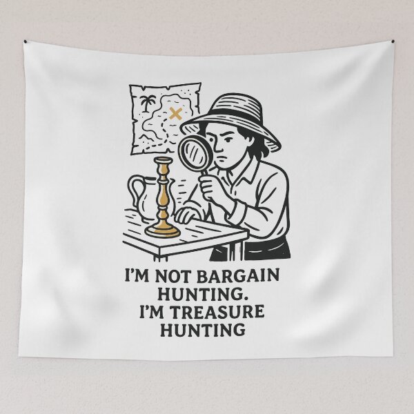 Item preview, Antique Collector's Treasure Hunt Vintage Retro designed and sold by LuminOrb.