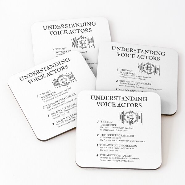 Item preview, Understanding Voice Actors – Funny Character Life Definitions designed and sold by PsyFlow35.