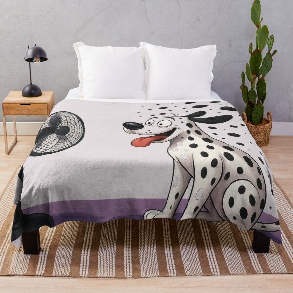 Item preview, Funny Dalmatian in front of the fan designed and sold by Mauswohn.