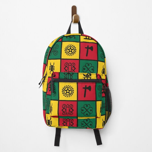 Item preview, Adinkra Symbols in Pan-African colors designed and sold by MammothArt.