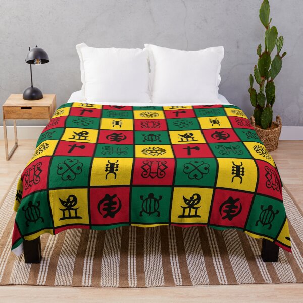 Item preview, Adinkra Symbols in Pan-African colors designed and sold by MammothArt.