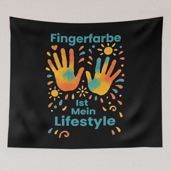 Item preview, Finger Paint Is My Lifestyle designed and sold by LuminOrb.