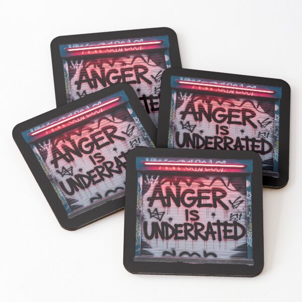 Item preview, I Will Not Yield To Disrespectful Men – Anger Is Underrated Street Graffiti Shirt designed and sold by Slavicsoul.