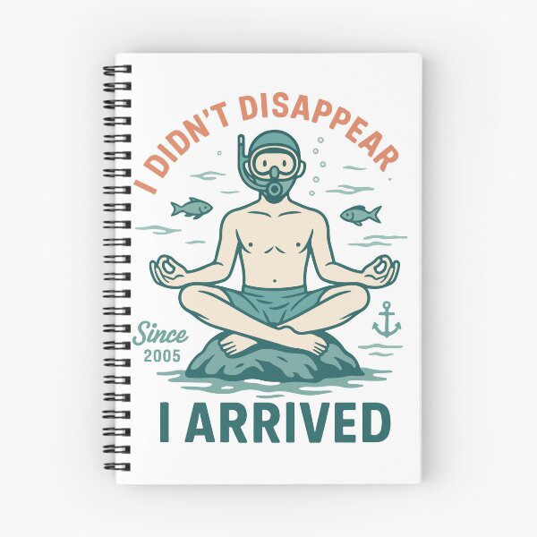 Item preview, Diver Ocean Meditate I Didn't Disappear designed and sold by LuminOrb.