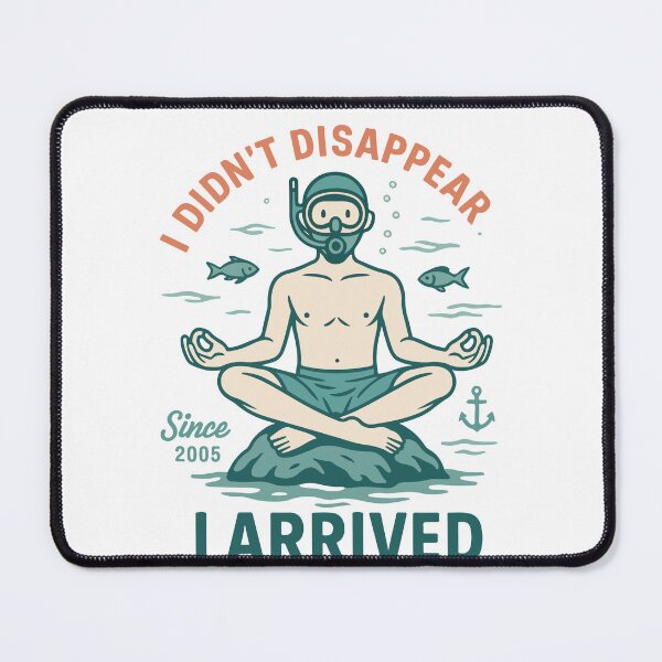 Item preview, Diver Ocean Meditate I Didn't Disappear designed and sold by LuminOrb.
