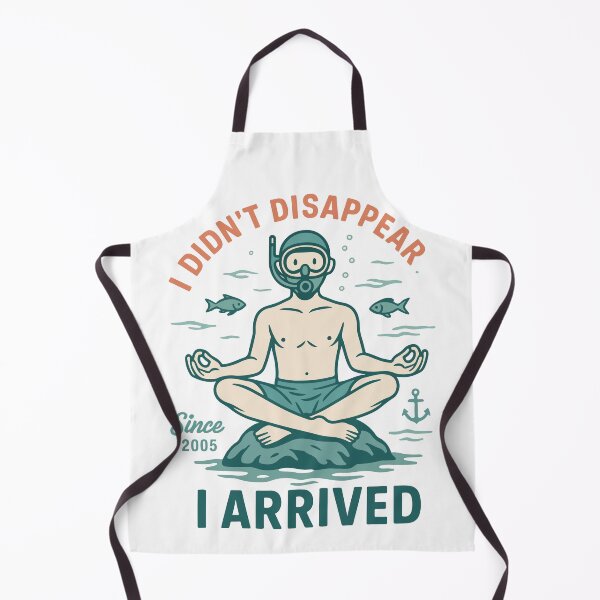 Item preview, Diver Ocean Meditate I Didn't Disappear designed and sold by LuminOrb.
