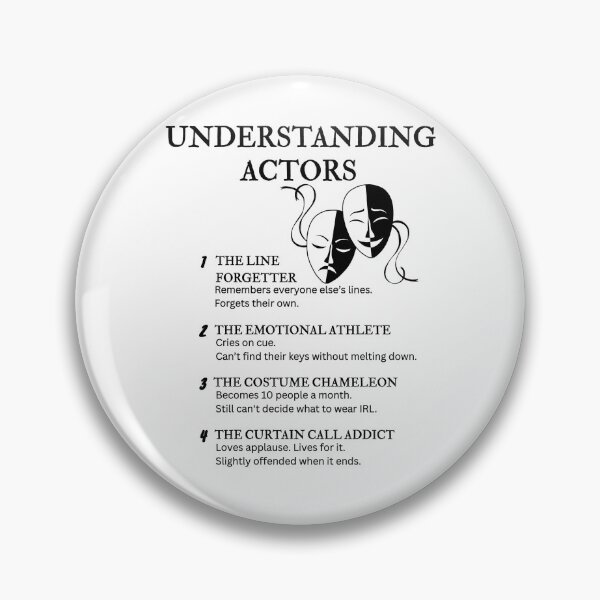 Item preview, Understanding Actors – Funny Stage & Screen Life Definitions designed and sold by PsyFlow35.