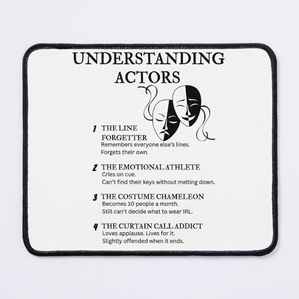Item preview, Understanding Actors – Funny Stage & Screen Life Definitions designed and sold by PsyFlow35.