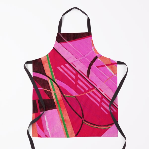 Item preview, Pink & Green Abstract Paper Collage designed and sold by mayabae.