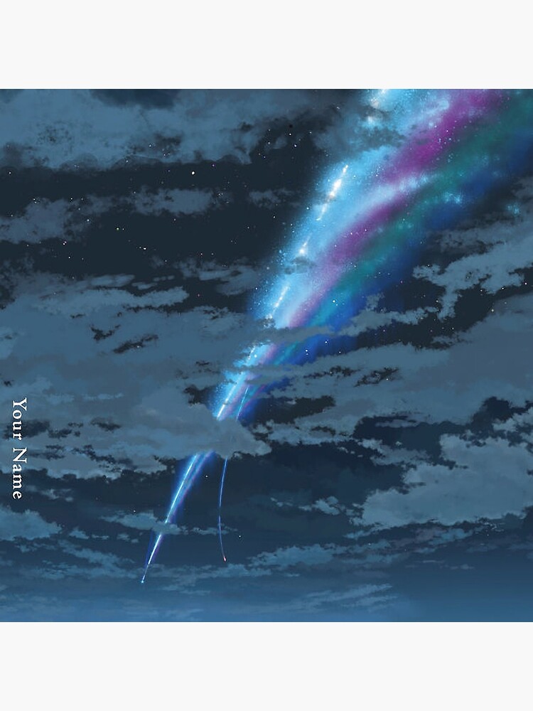 Your Name Soundtrack Cover by Radwimps | Art Board Print