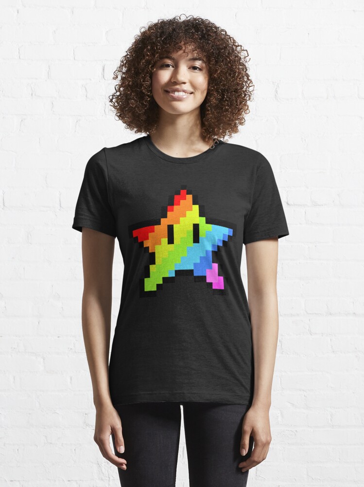 simpleflips Rainbow Star Galaxy Pocket Print Shirt