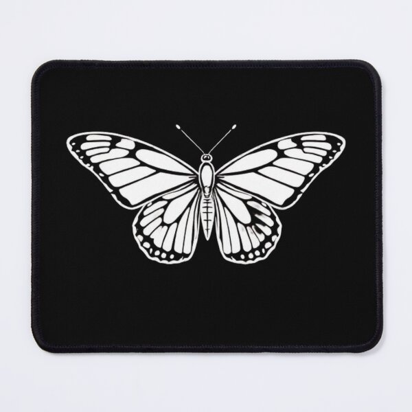 Item preview, Delicate Butterfly Outline | Insect Line Art Sketch designed and sold by Negative Space Art.