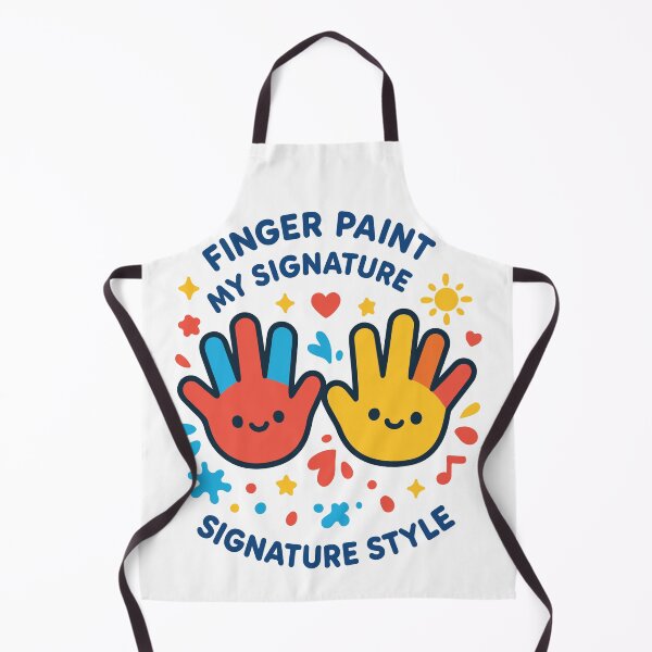 Item preview, Finger Paint My Signature Style Boys Girls designed and sold by LuminOrb.