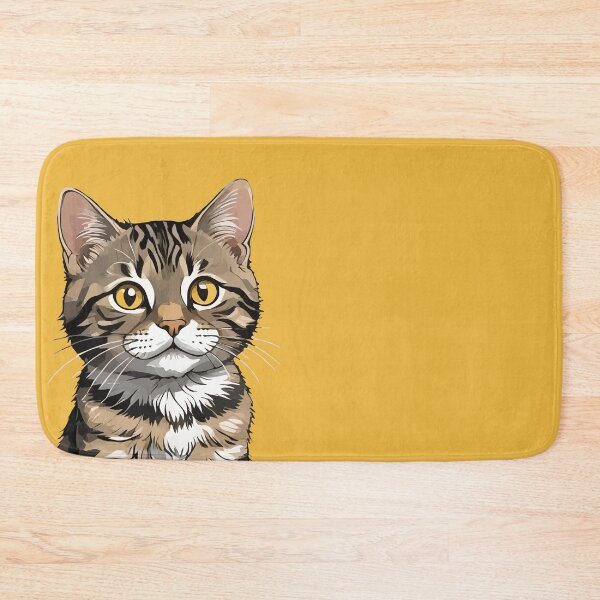 Item preview, Tabby Cat Striped Cat Cute Illustration designed and sold by taiche.