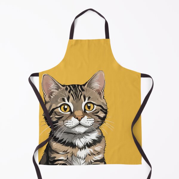 Item preview, Tabby Cat Striped Cat Cute Illustration designed and sold by taiche.
