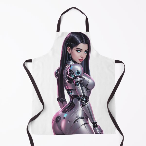 Item preview, Sexy Bot Pinup Girl designed and sold by kiwiartyfarty.