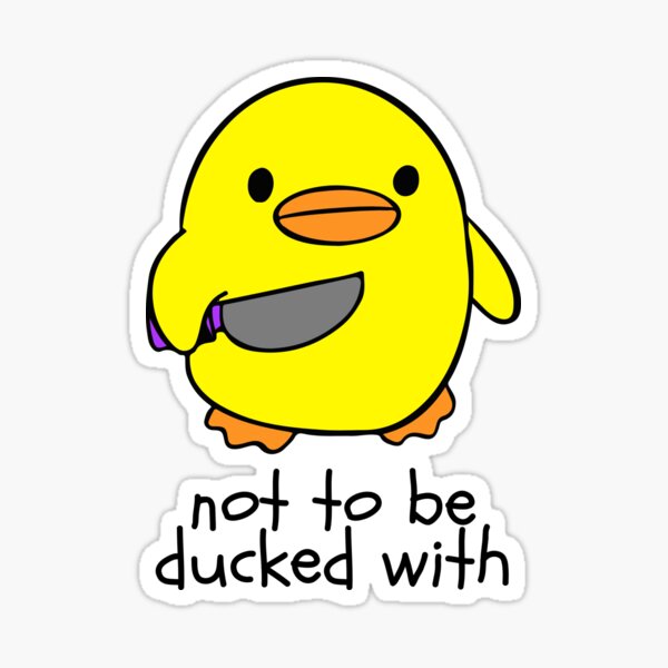 Artikel-Vorschau von Nicht zu ducken mit, designt und verkauft von A Little Unhinged.