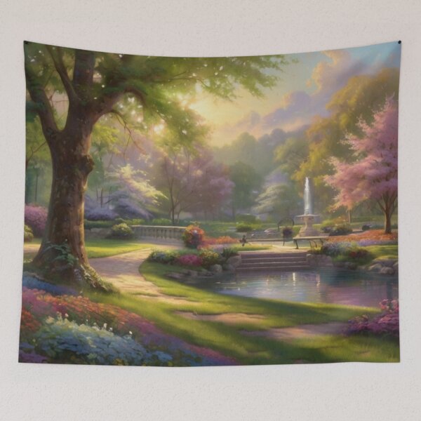 Item preview, Springtime Harmony in the Public Park designed and sold by BlareBlare.