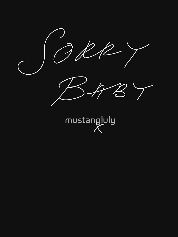 "Sorry B X " T-shirt For Sale By Mustangluly | Redbubble | Killing Eve ...