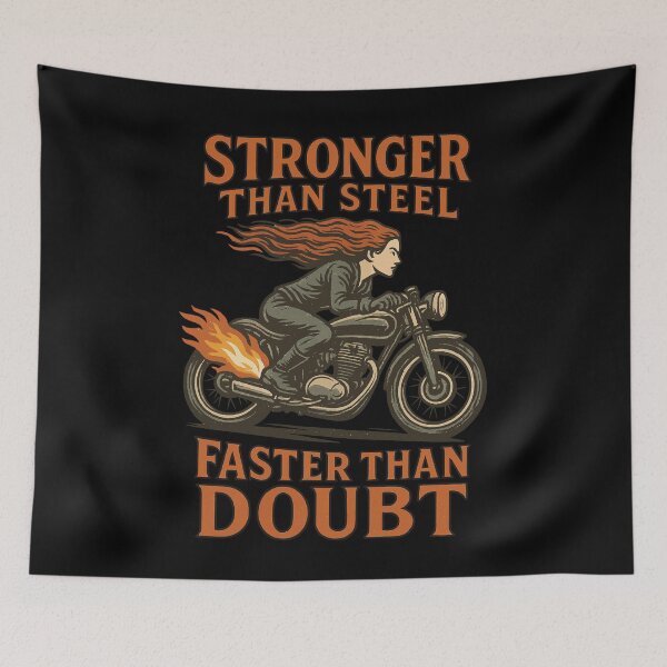 Item preview, Stronger Than Steel Faster Than Doubt designed and sold by LuminOrb.