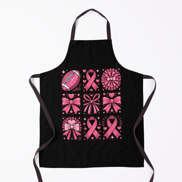 Item preview, Coquette Bow Football Game Day Pink Out Tackle Breast Cancer designed and sold by diyoor.
