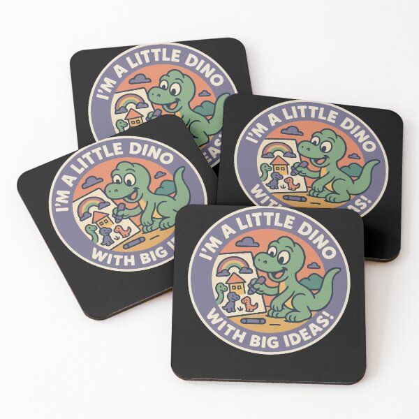 Item preview, I Am A Little Dino With Big Ideas designed and sold by LuminOrb.