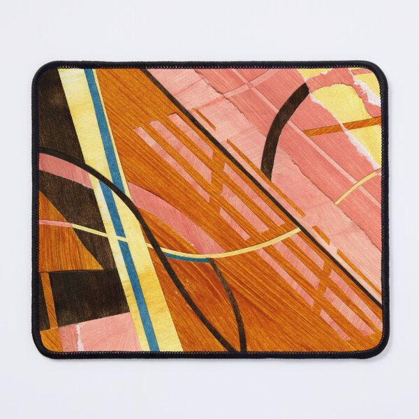 Item preview, Orange, Pink, Yellow, & Blue Abstract Paper Collage designed and sold by mayabae.