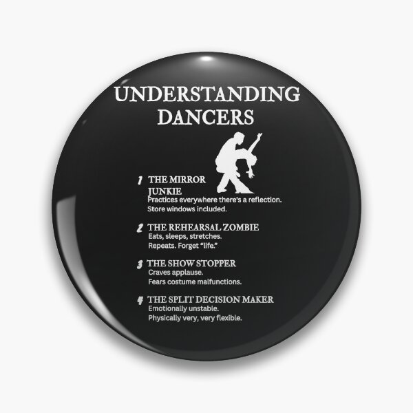 Item preview, Understanding Dancers – Funny Rhythm & Stage Life Definitions – Black designed and sold by PsyFlow35.