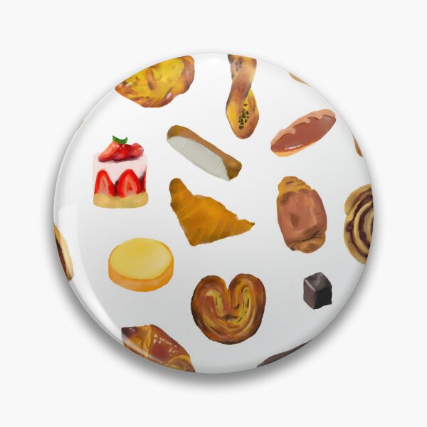 Item preview, pastries illustration designed and sold by thehat24.