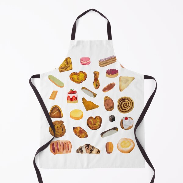 Item preview, pastries illustration designed and sold by thehat24.