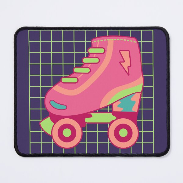 Item preview, Inline Rollerblade Skate 80s Neon Rubik Synthwave Love designed and sold by KhataCloset.