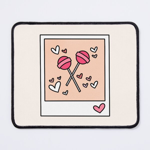 Item preview, spicy romance pink lolipop good girl polaroid - kindle stickers designed and sold by folklorewhisper.
