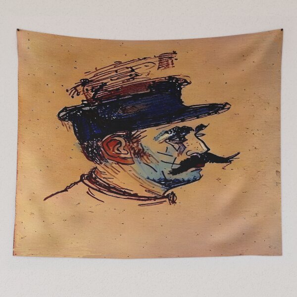 Item preview, William Warrener: A Bold and Intimate Portrait of the English Painter designed and sold by artdesignsnow.