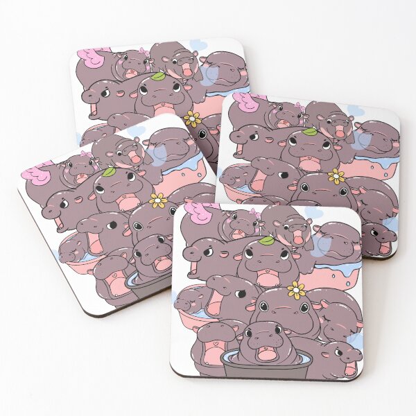Item preview, Soapy Hippos Society designed and sold by lazycreationaaa.