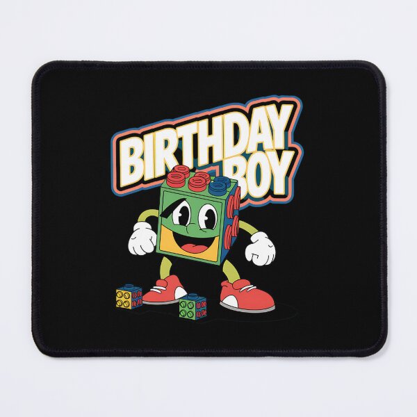 Item preview, Birthday Boy Dabbing Master Builder Blocks Bricks B Day designed and sold by splindoershop.