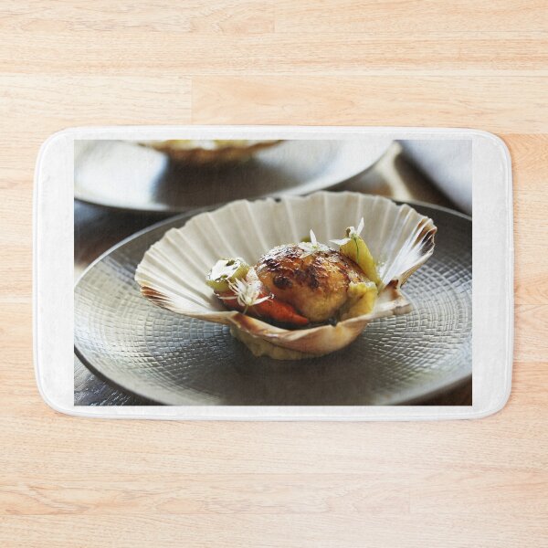 Item preview, Fine dining Scallop dish designed and sold by blueboxstudioss.